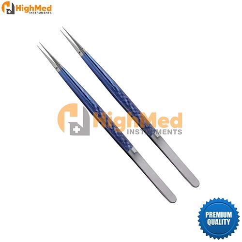 Scanlan 3003-912 Legacy Micro Forceps, Titanium, Str 1.0mm Diamond Tip, 7 1 8