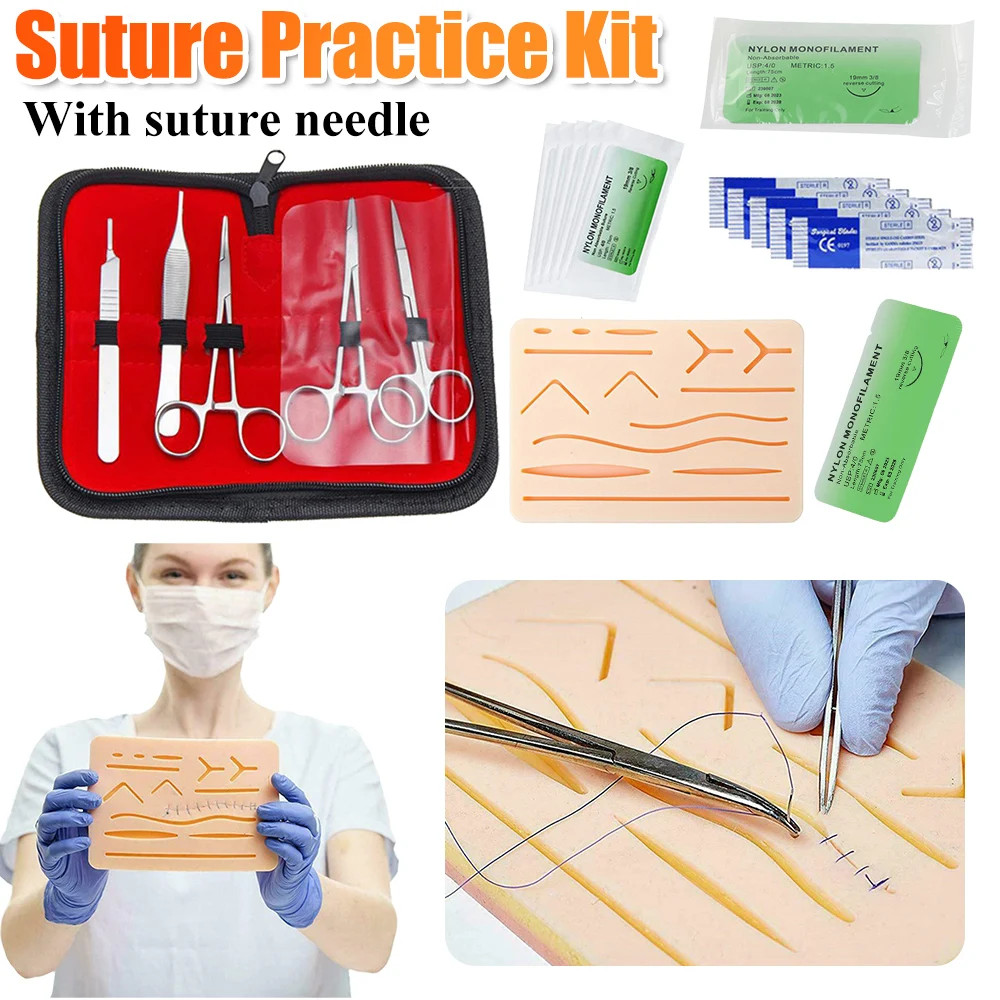 Suture Practice Kit for Medical Students – 1-4 Set Surgical Training Tools