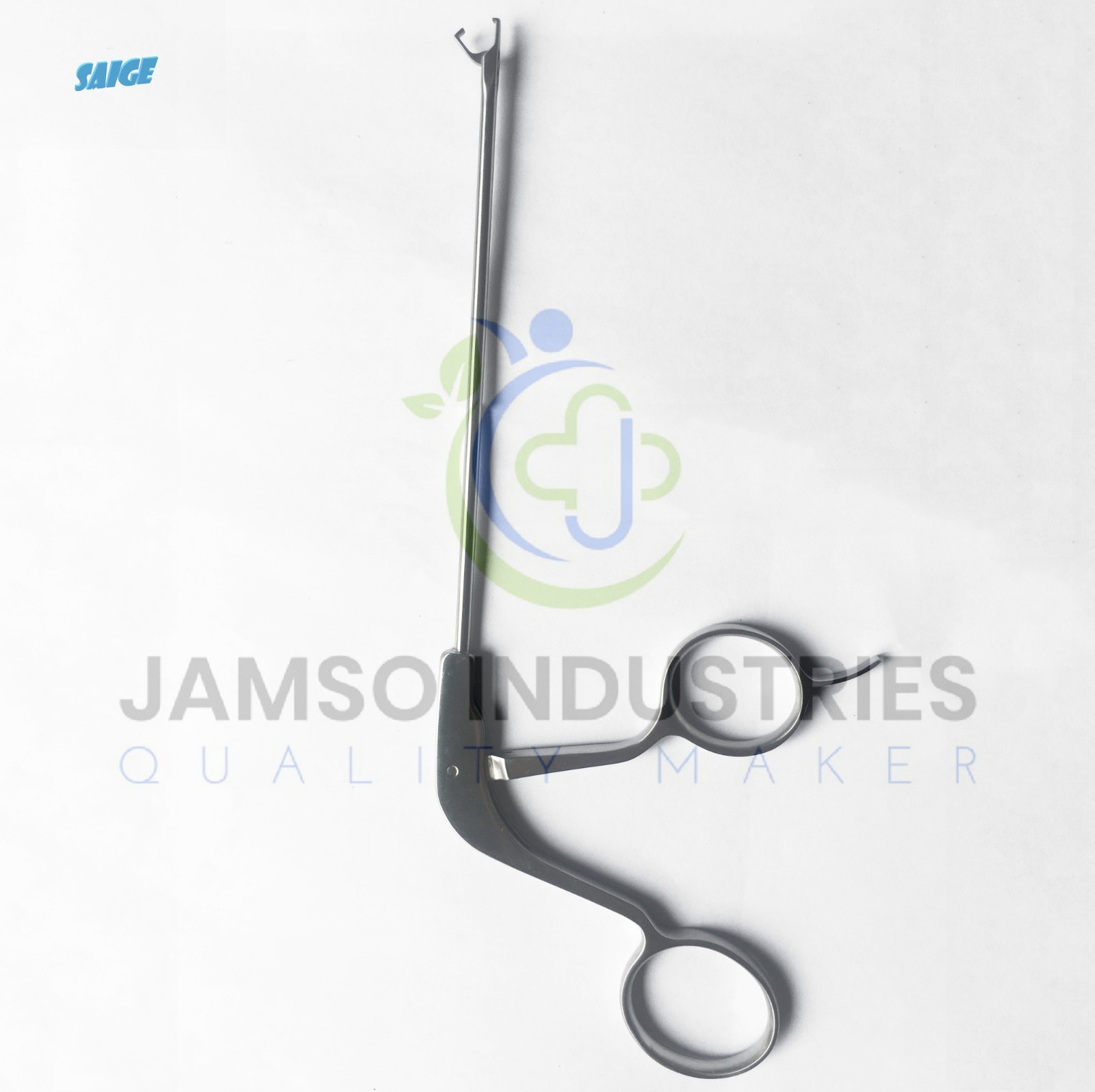 ARTHROSCOPIC SUTURE RETRIEVER FORCEPS – STRAIGHT 3.4 mm × 13 cm ORTHOPEDIC SURGI
