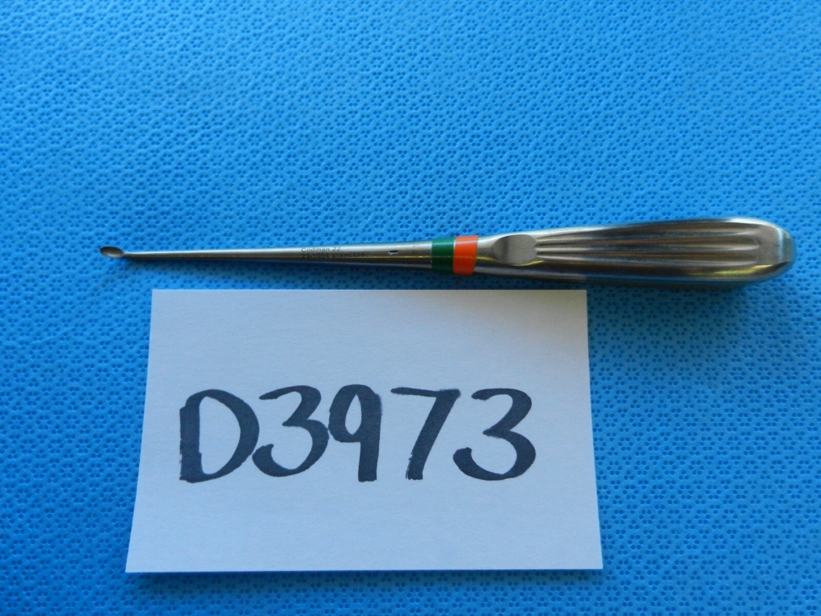 D3973 Codman Symmetry Surgical Size 1 Angled Curette 23-1054