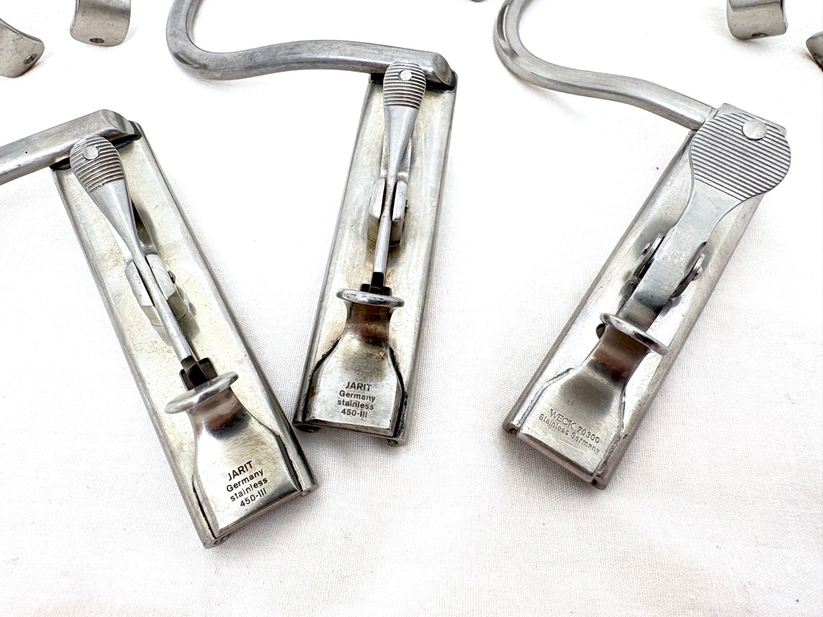 Jarit 450-111 & Weck 70300 Davis Mouth Gag Right 6” – Lot of 3