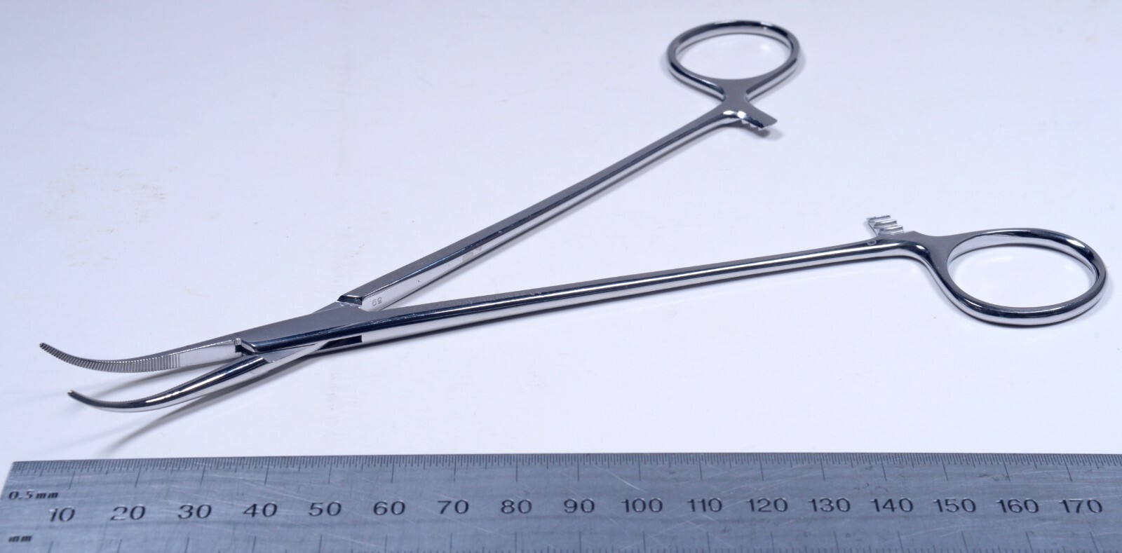 Jarit #285-106 Adson Forceps 7½” Hemostatic Curved Stainless Steel Surgical