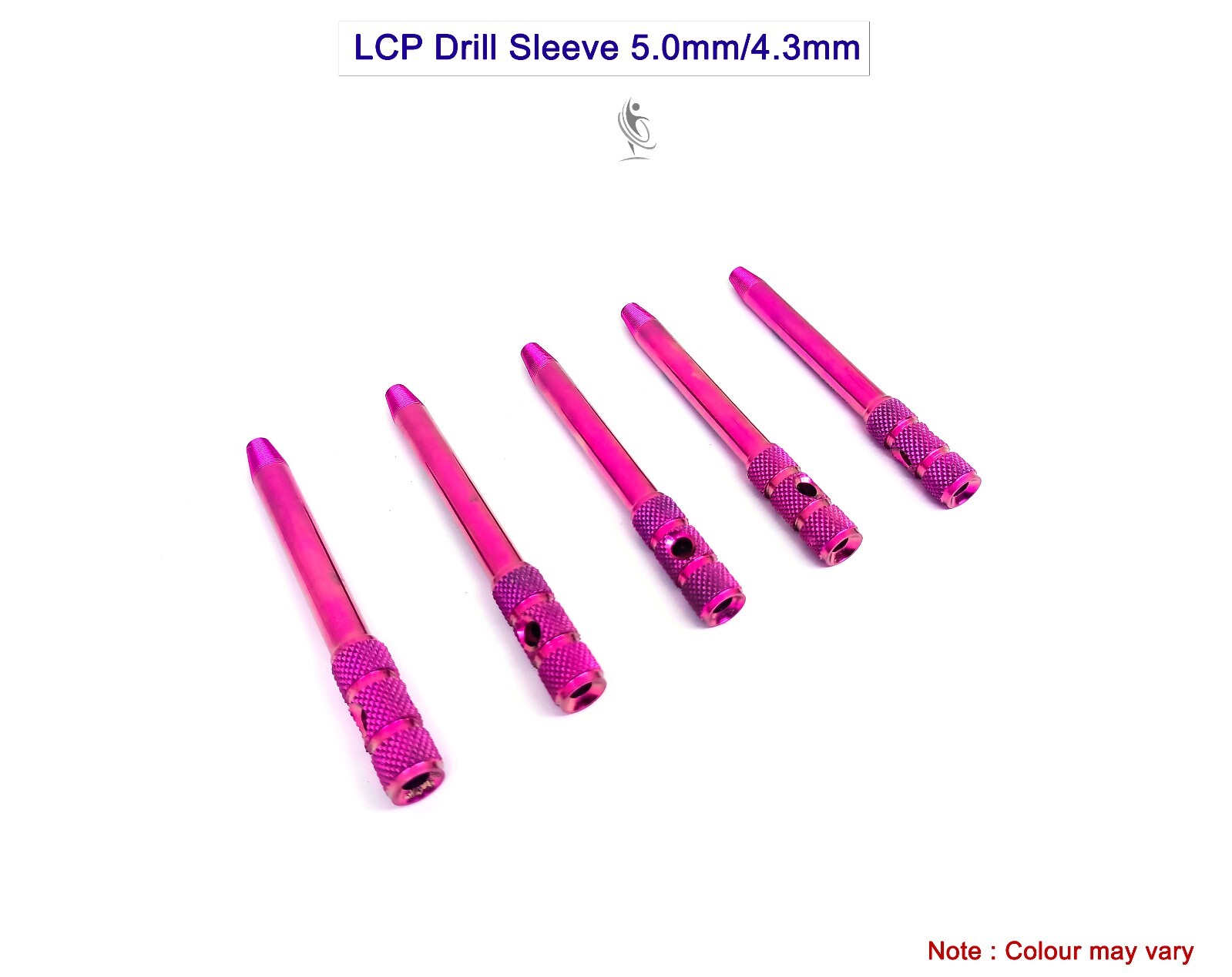 LCP Drill Sleeve 5.0mm/4.3mm lot of 5 pcs veterinary instrument
