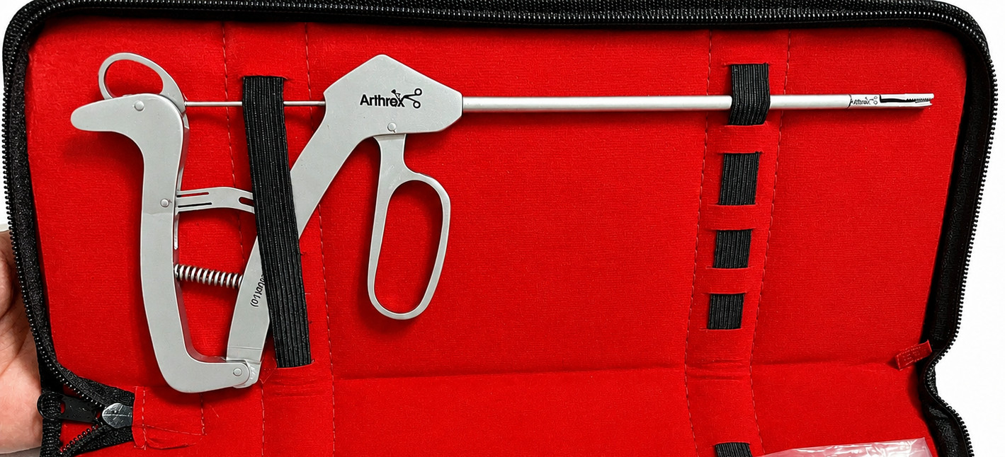 Arthrex AR-12990 knee scorpion suture passer with 6 needles arthroscopy surgical