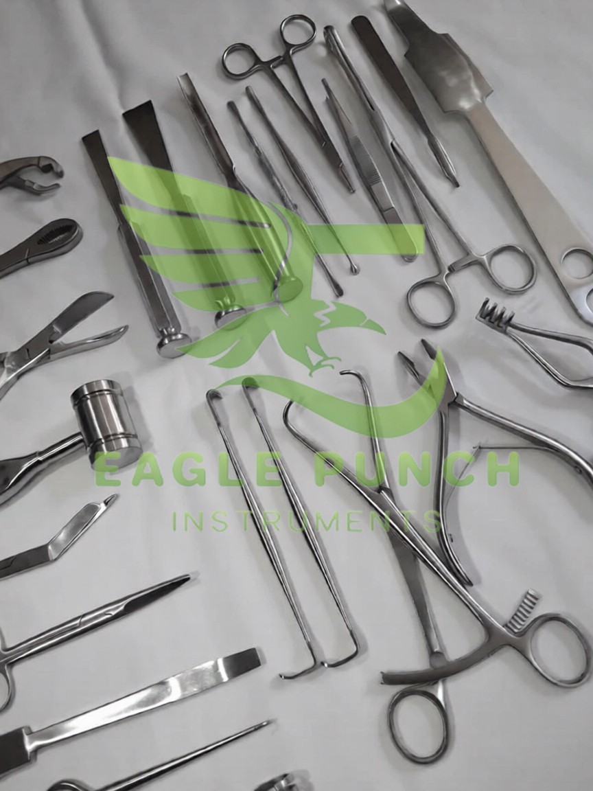 Orthopedic Surgery Instruments Set 25 Pcs A+ German Stainless Steel Surgical Kit