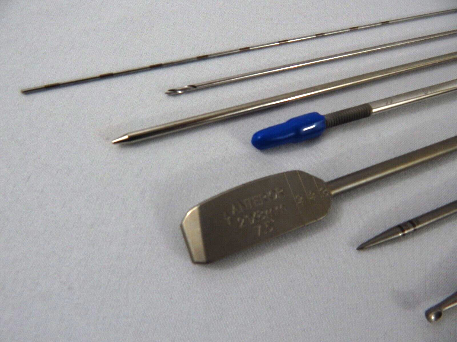 LOT OF 15 STRYKER,RICHARDS,ZIMMERR,S&N,SYNS ORTHOPEDICS INSTRUMENTS QTY-15