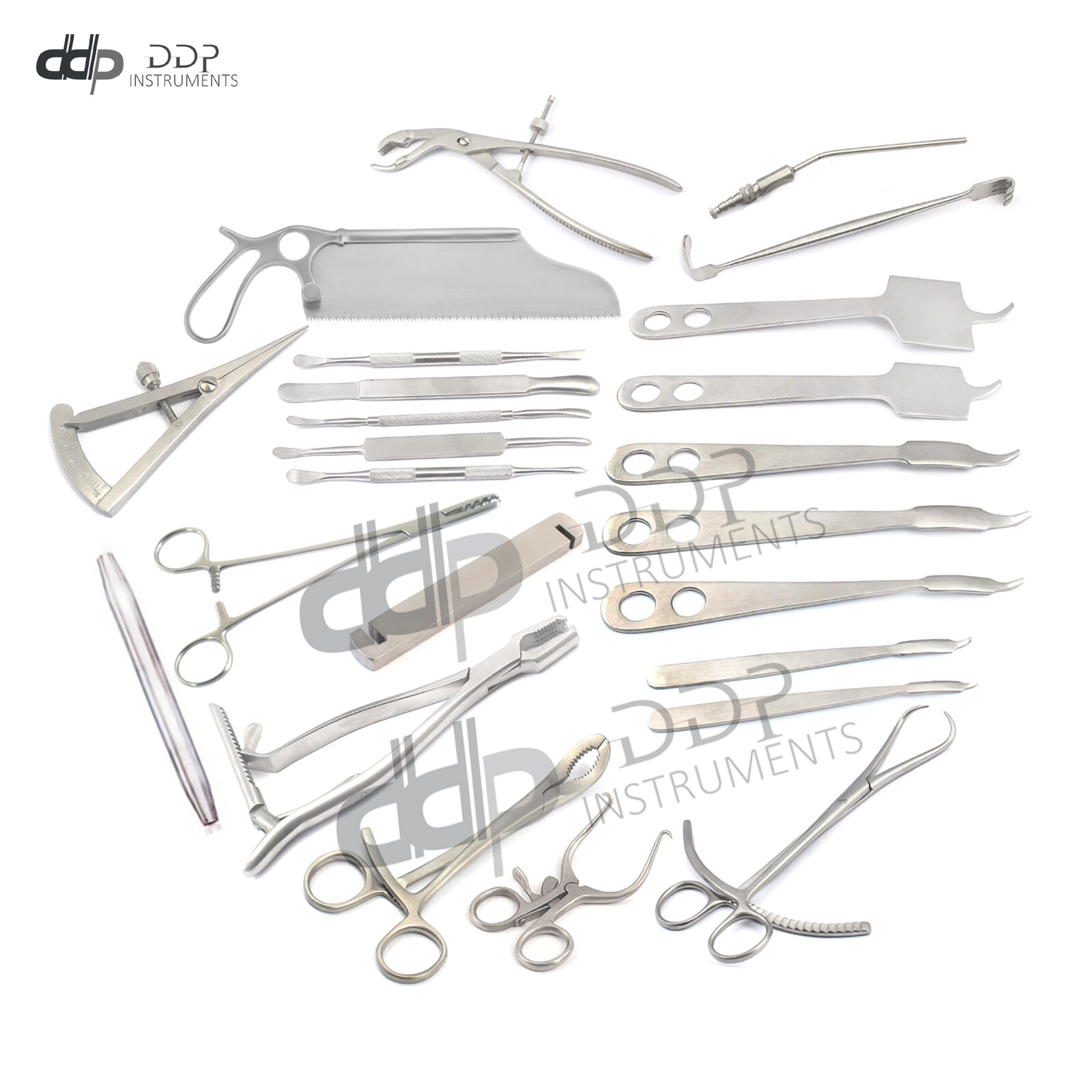 Huge Lot Of 24 Pieces Orthopedic Surgery Retractor Set Surgical Instruments