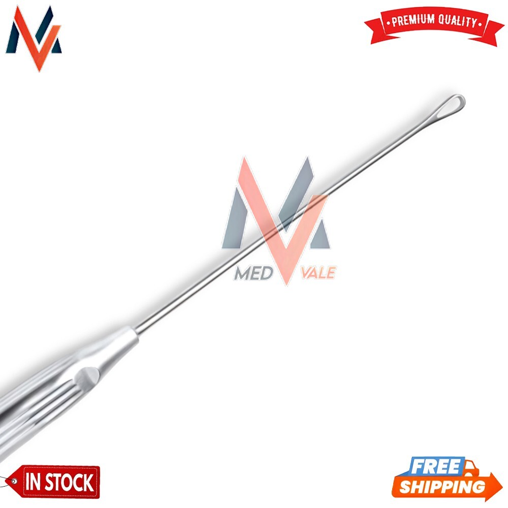 Uterine Curette 11″ Blunt Blade Size # 6 OB/GYN Instruments German Grade 5 Pcs