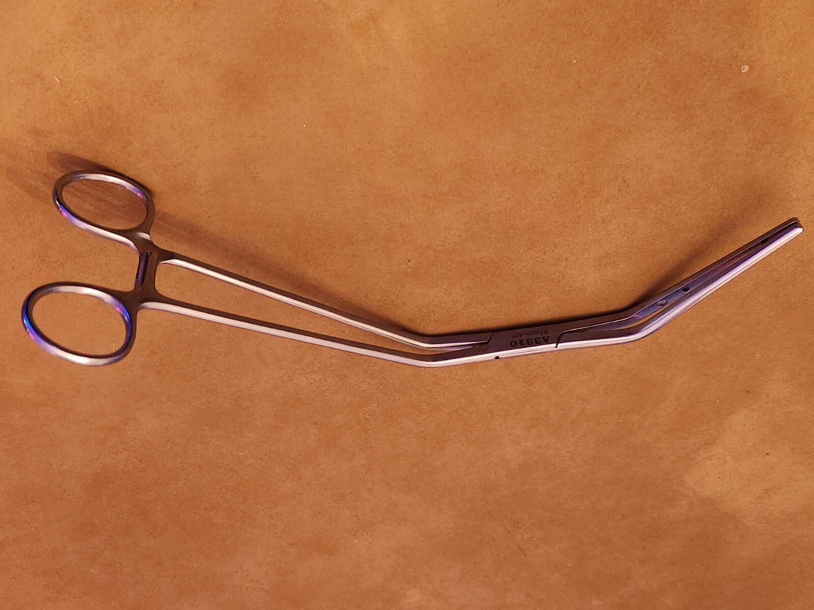 Curved Clamp Applied Medical Surgical Instrument USA A3310 61mm-40