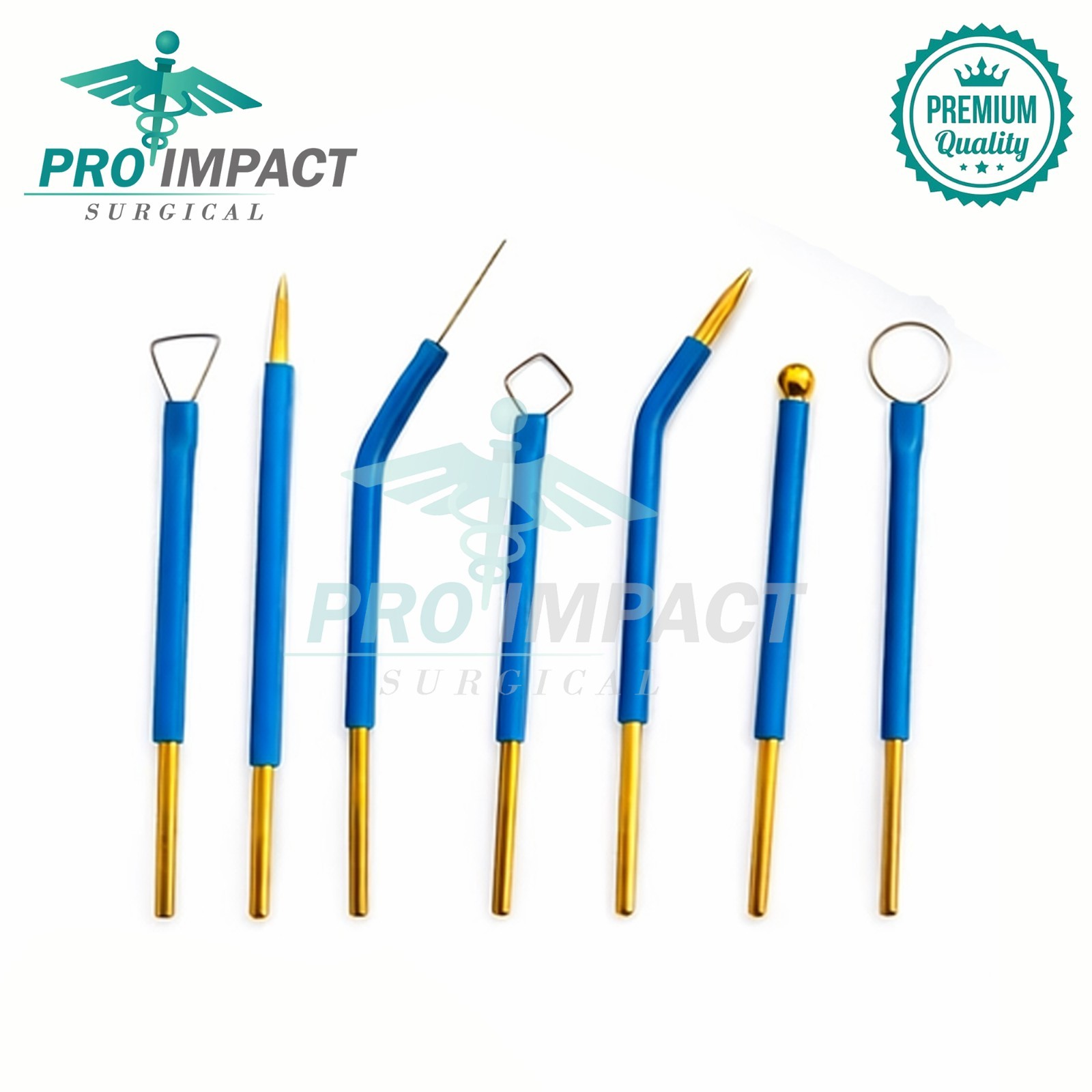 Ellman Surgitron Handpiece & Electrodes Set Reusables-Tungsten Tips