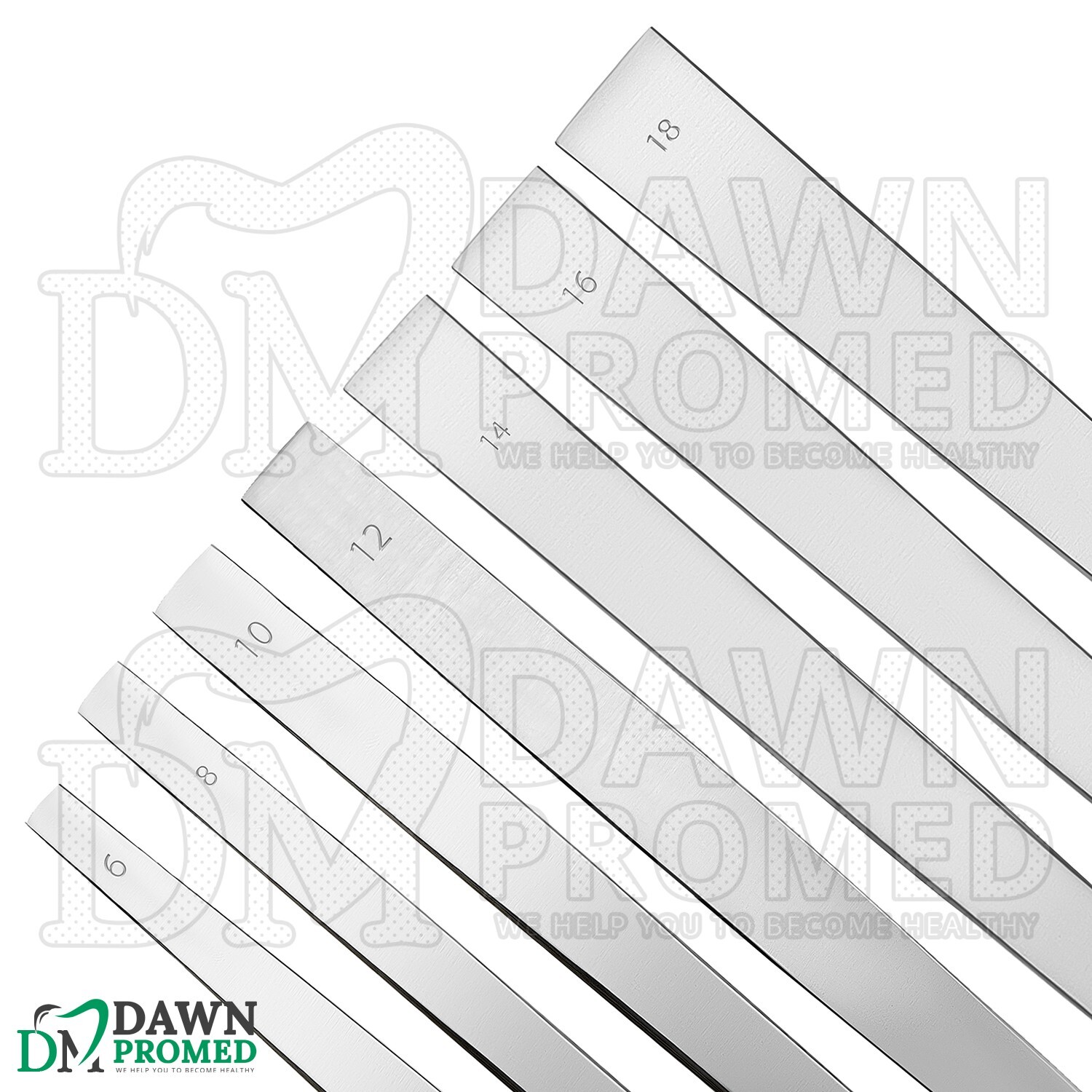 7 Pcs US Army Pattern Chisels Kit Orthopedic Surgical Instruments German Grade