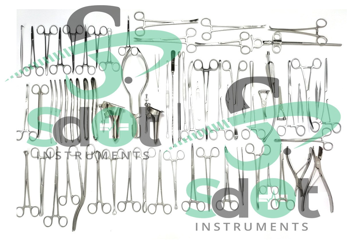 Gynaecology Instruments Set of 72 Pieces By SdOt Instruments