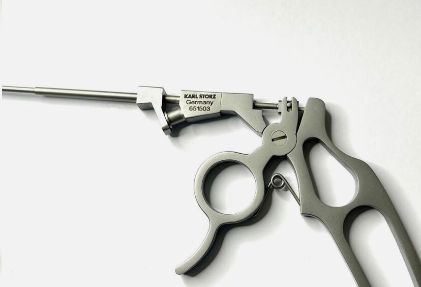 HOSEMANN KARL STORZ 651503 Frontal Sinus Nasal Recess Punch Circular Cutting 8″