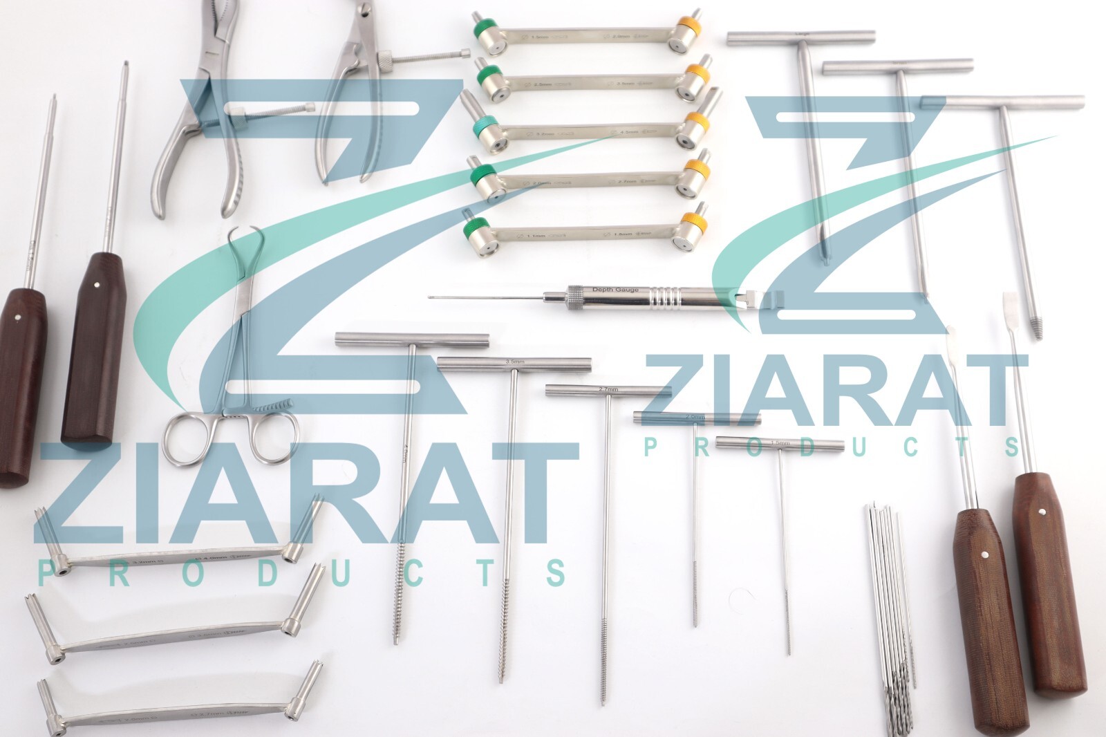 Veterinary orthopedic instruments & implants Surgery 32 Pcs Set By Ziarat