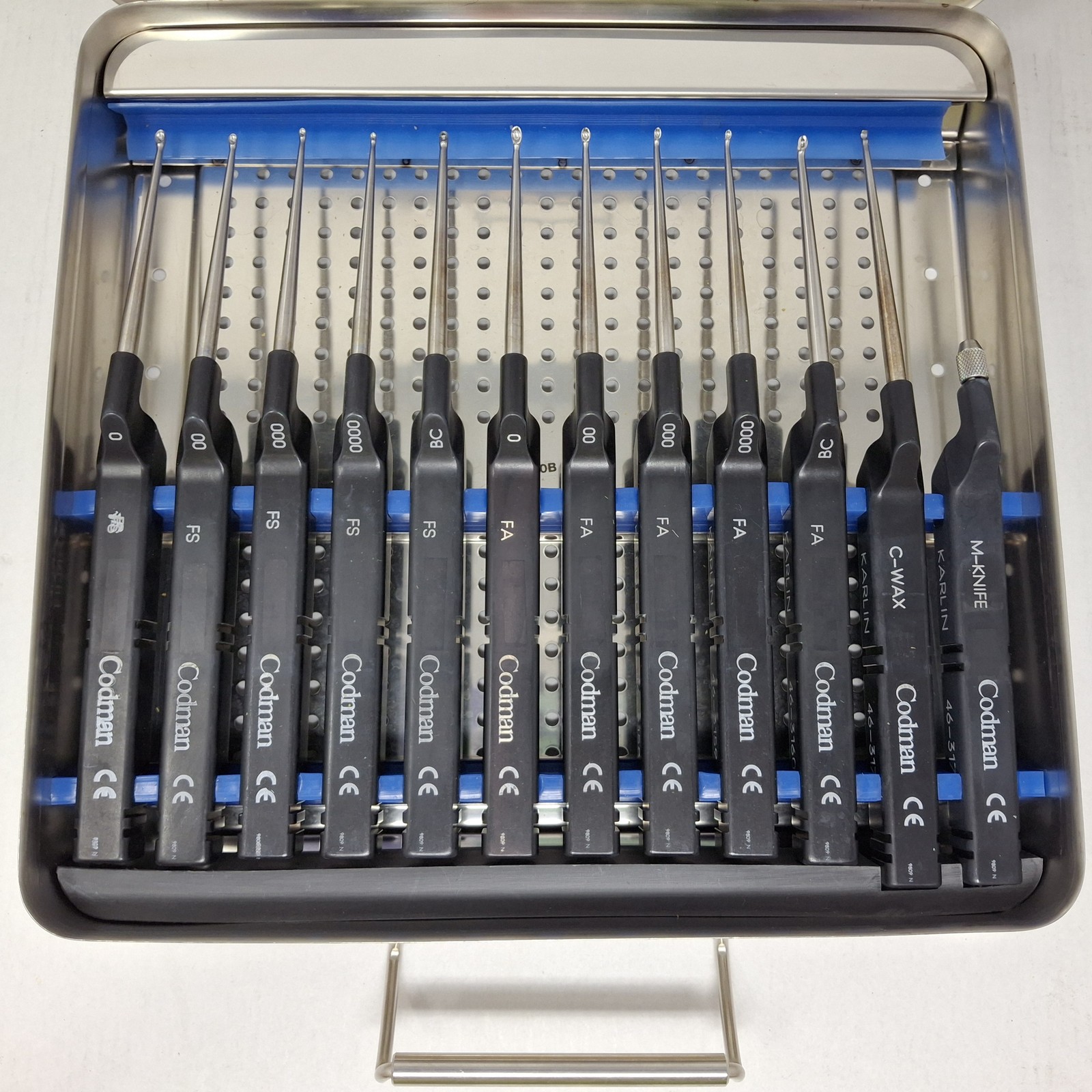 Codman Karlin Microdiscectomy Curette Set