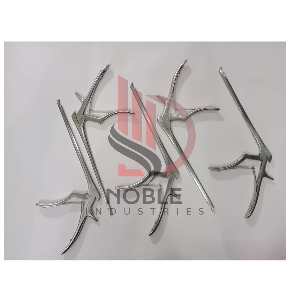 Set of 5 PCs Kerrison Rongeurs 8 1,2,3,4,5mm Cervical Orthopedic Instruments