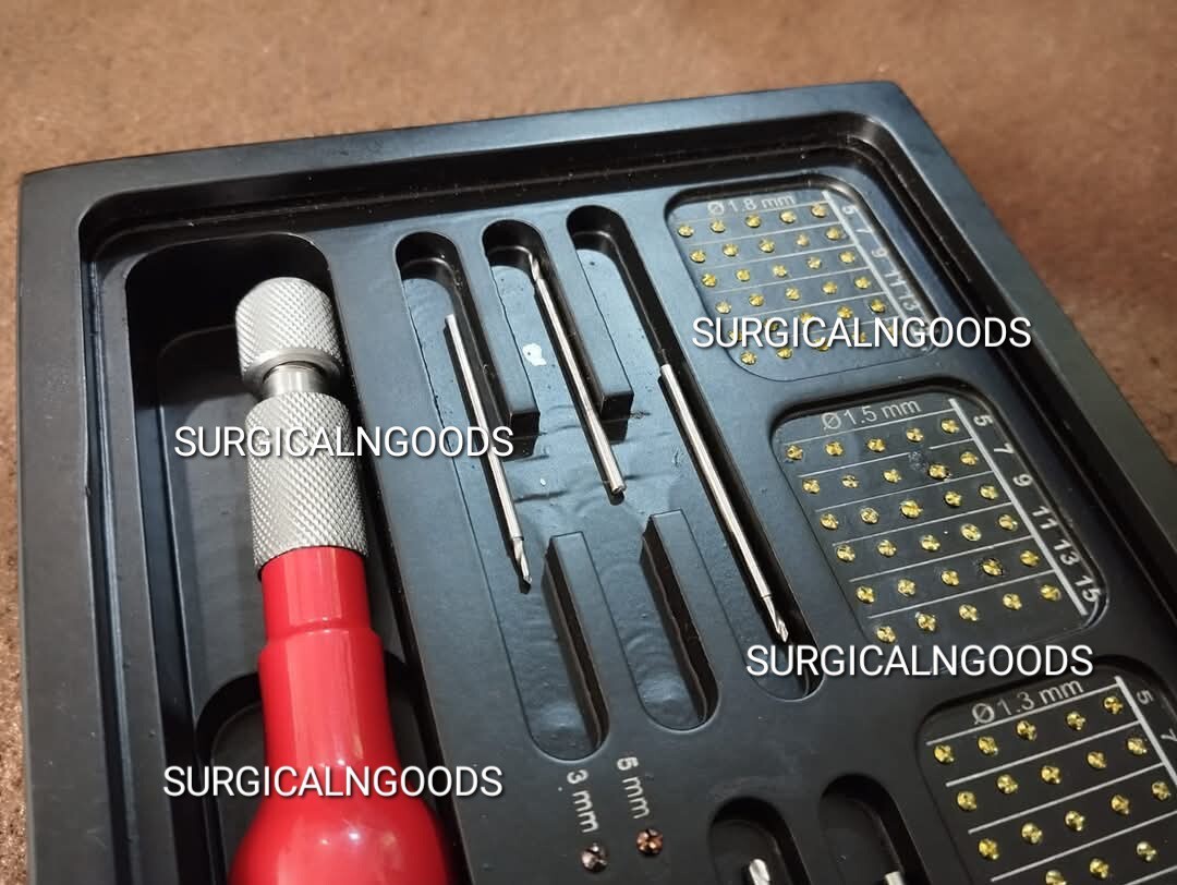 Mini Screws & Driver Maxillofacial 2.0/2.5mm Micro Titanium System