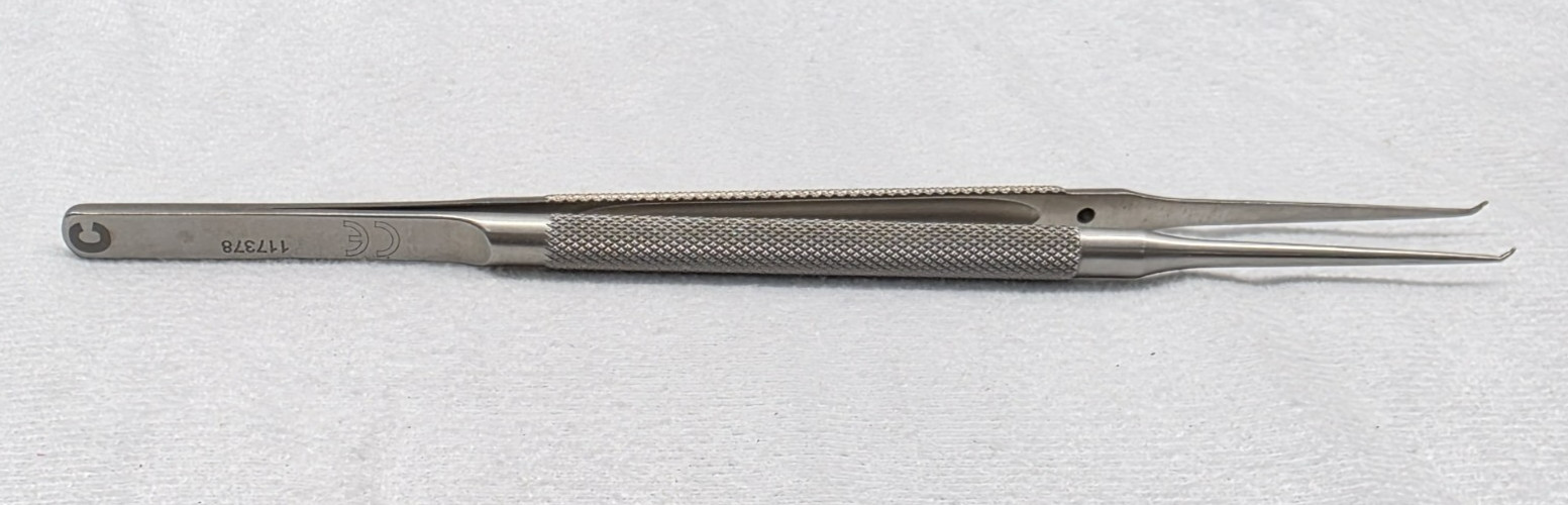GEM 4183C Microvascular Coupler Forceps 7″ Angled Surgical Stainless