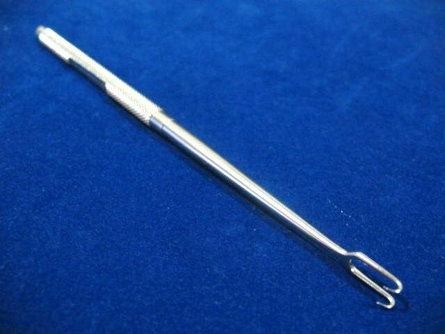 DOUBLE 2 PRONG JOSEPH SKIN HOOK 6.25″ 7MM DERMAL SURGICAL INSTRUMENT
