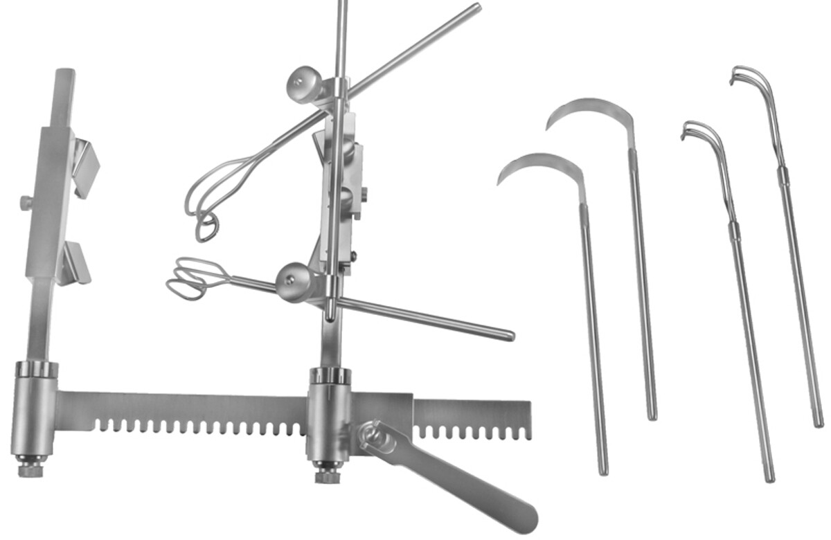 NEW – V. Mueller Surgical Chaux/IMA Sternal Retractor Set, VM71-1251