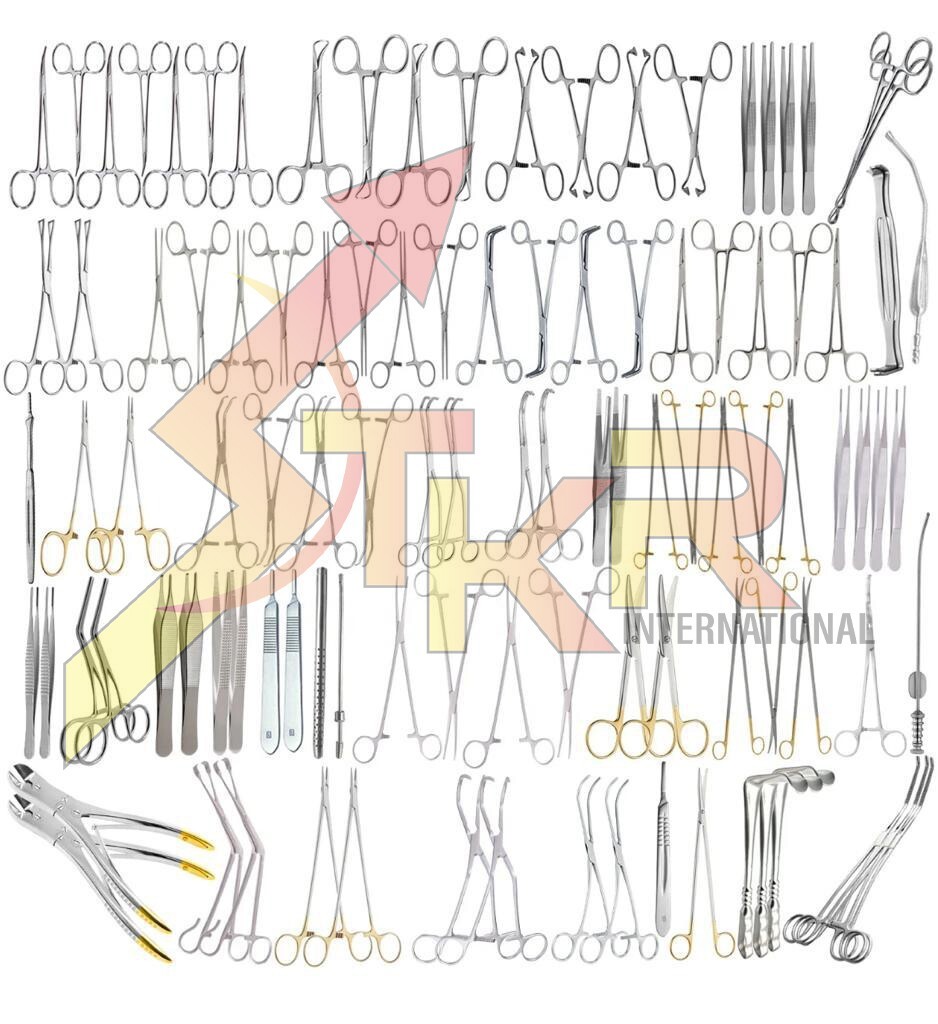 Major Cardiovascular Thoractomy Vascular Set Open Heart Instruments