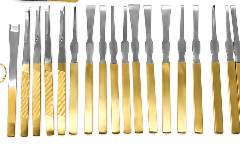 Rhinoplasty Instruments Set 50 PCS ENT Nose Surgery Tools Plastic Surgical Kit