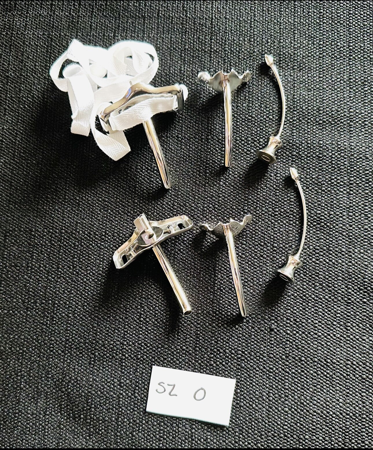 Pilling Jackson Tracheostomy Tubes (7) Sz 00-4 Great Working Condition