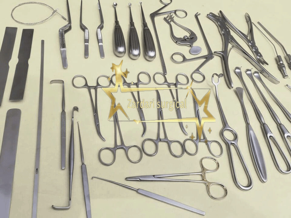 Instruments 40 PCS Set Orthopedic Basic Craniotomy Spine Surgical