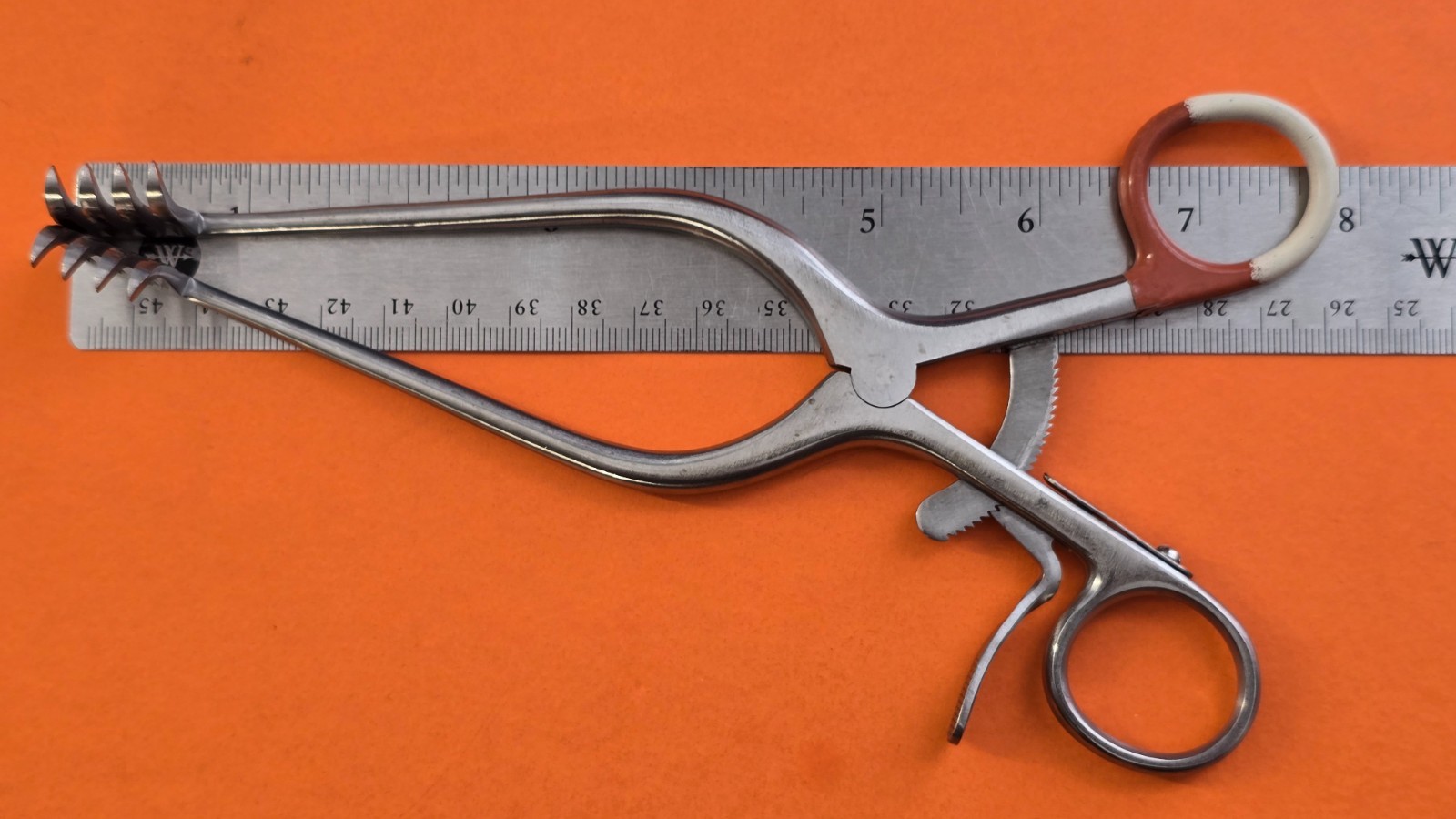 BOSS 73-1195 Surgical Orthopedic Adson Cerebral Retractor 7.5″ Sharp 4×4 Prongs
