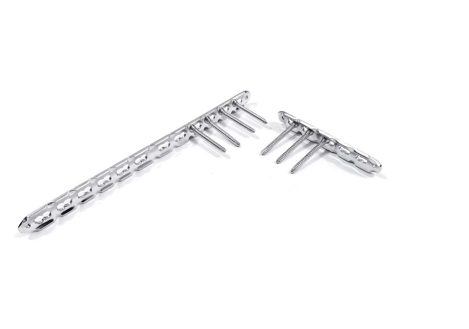 2.0mm LCP Plates Lot of 8 pcs & LCP Screws (50 pcs) Veterinary Instruments