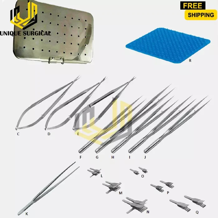 Hand Surgery Basic Set Flat Handle Micro Surgery Surgical instruments