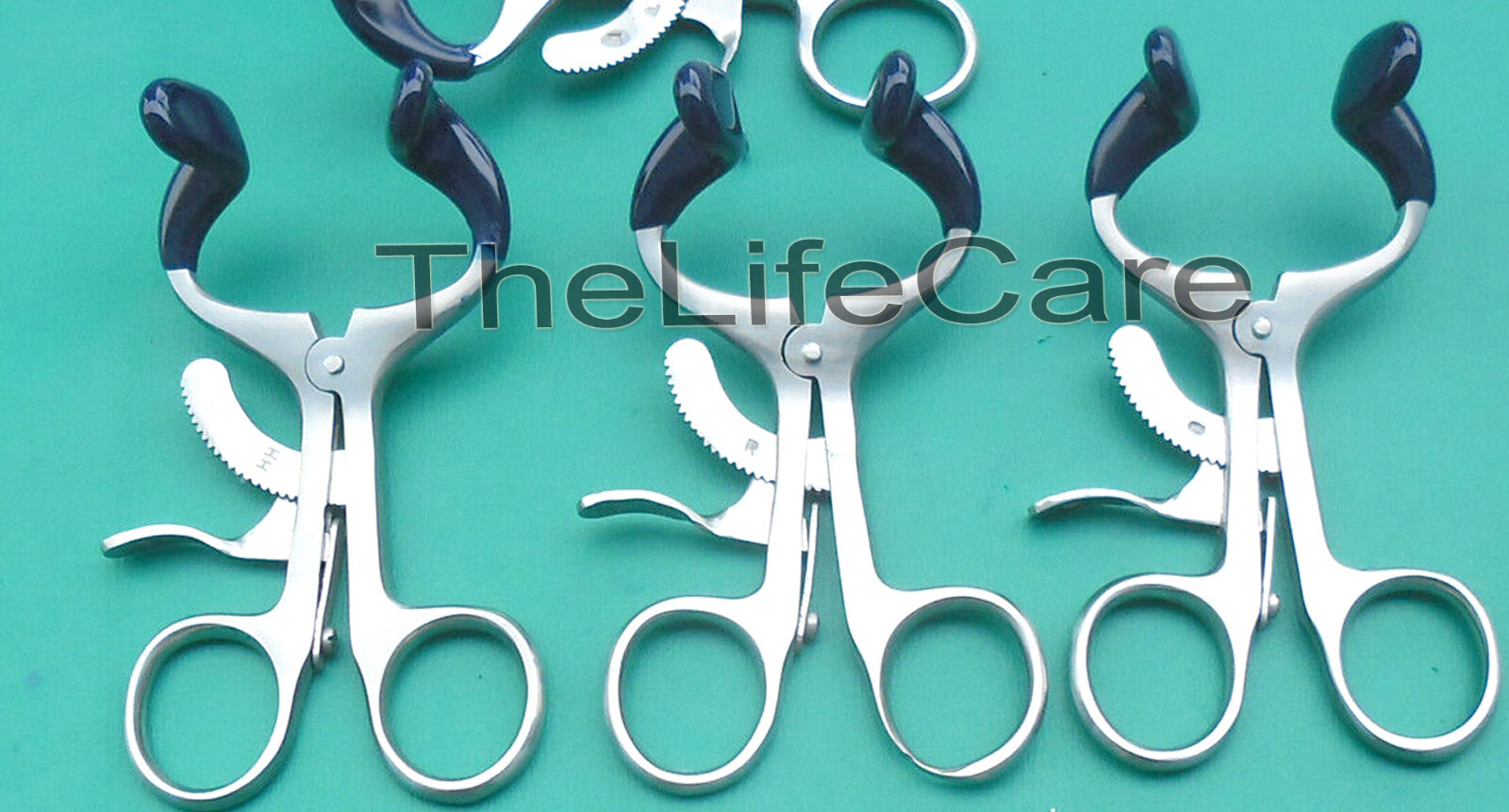 Molt Mouth Gag Blue 4.5″ Dental Surgical Instruments 5 Pcs Set