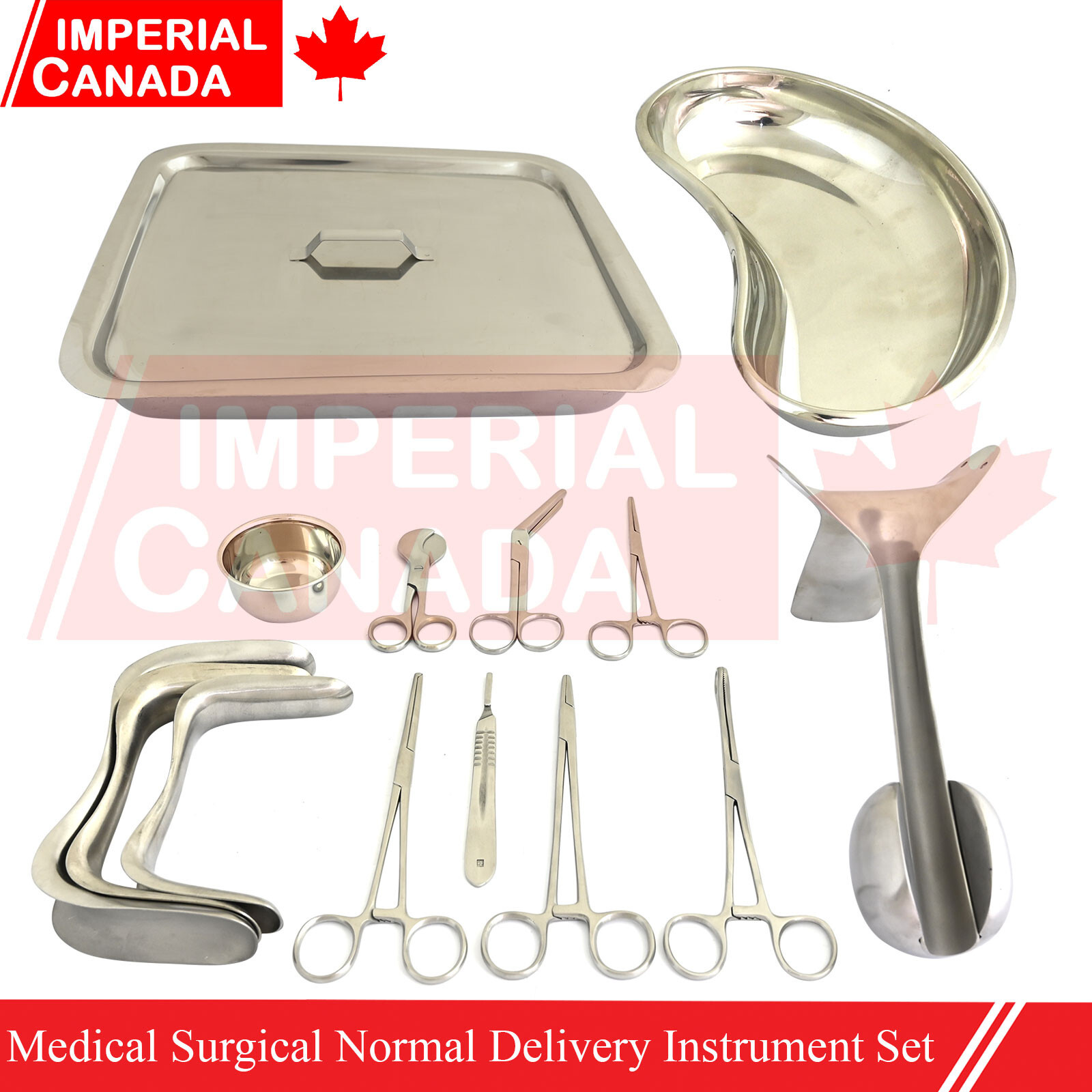 25 Pcs Medical Surgical Normal Delivery Instrument Set Gynecological Ins DS-1701