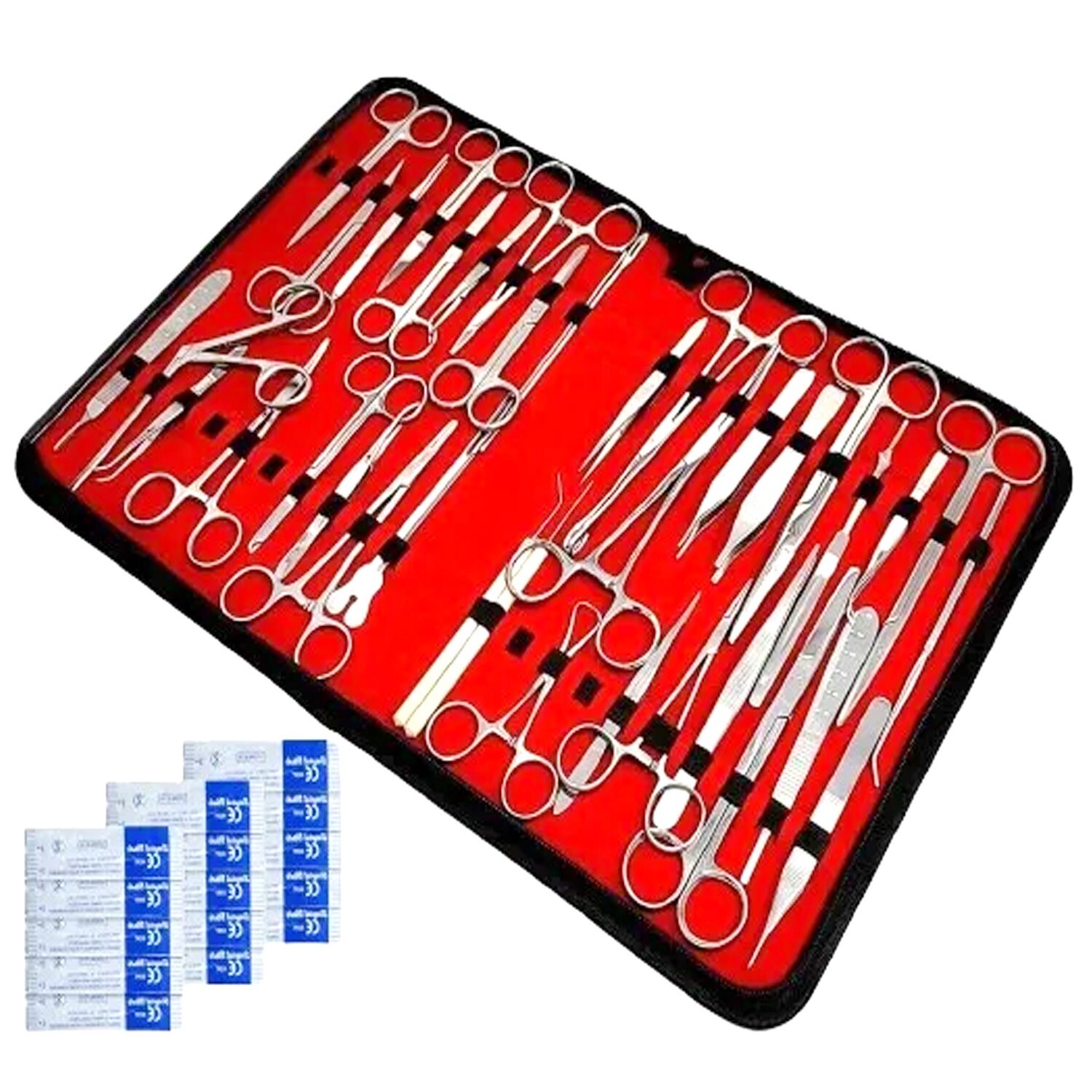 Premium 157 PC Minor Surgery Suture Set Surgical Instruments Kit & All In One