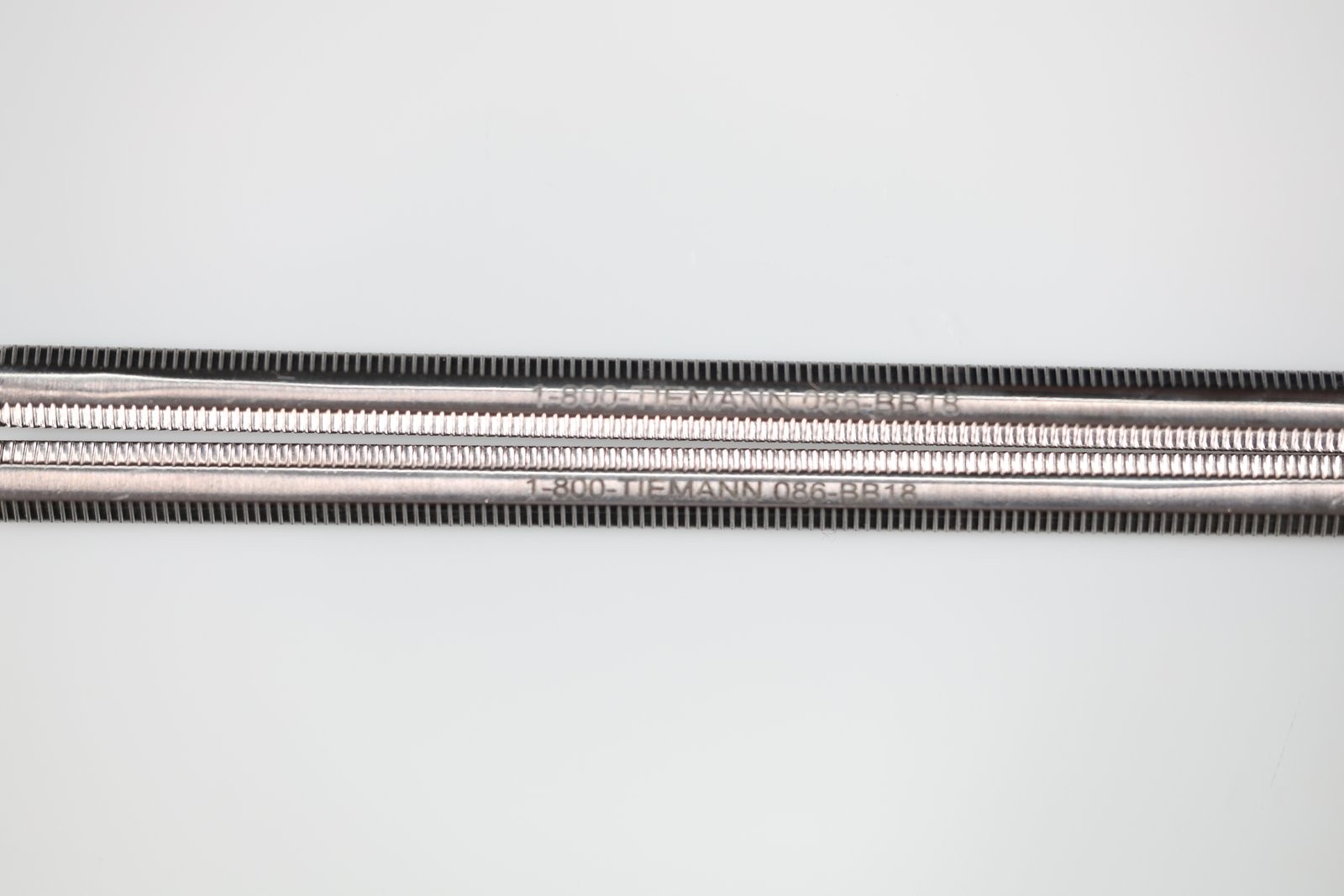 2x Tiemann 086-BB18 Ball-Tipped Probe, Curved, Double-Ended, 6-1/2in