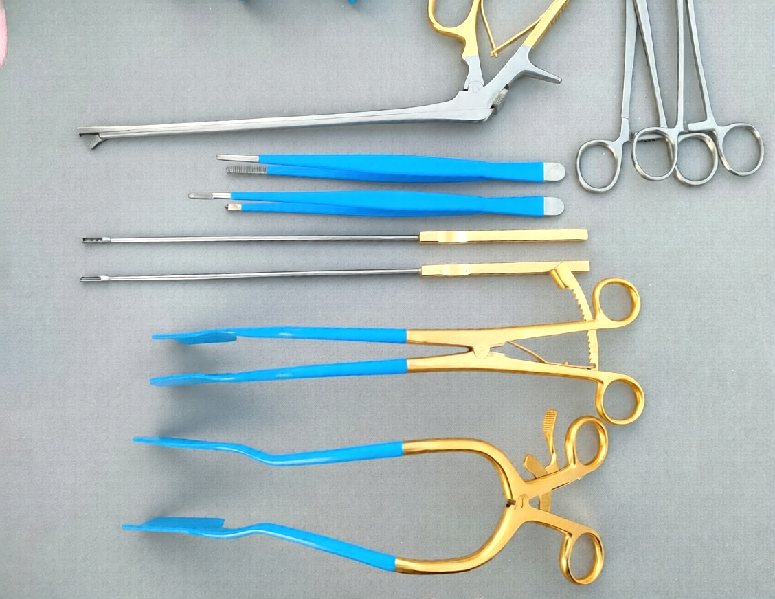 Gynecology Surgical Instruments Set Speculum Forceps LEEP Retractors Curette Kit