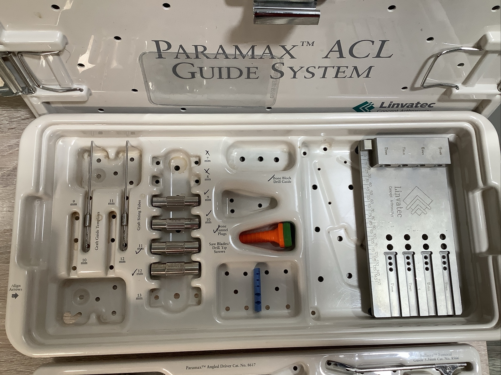 LINVATEC Panamax ACL Guide System With Sterilization Tray