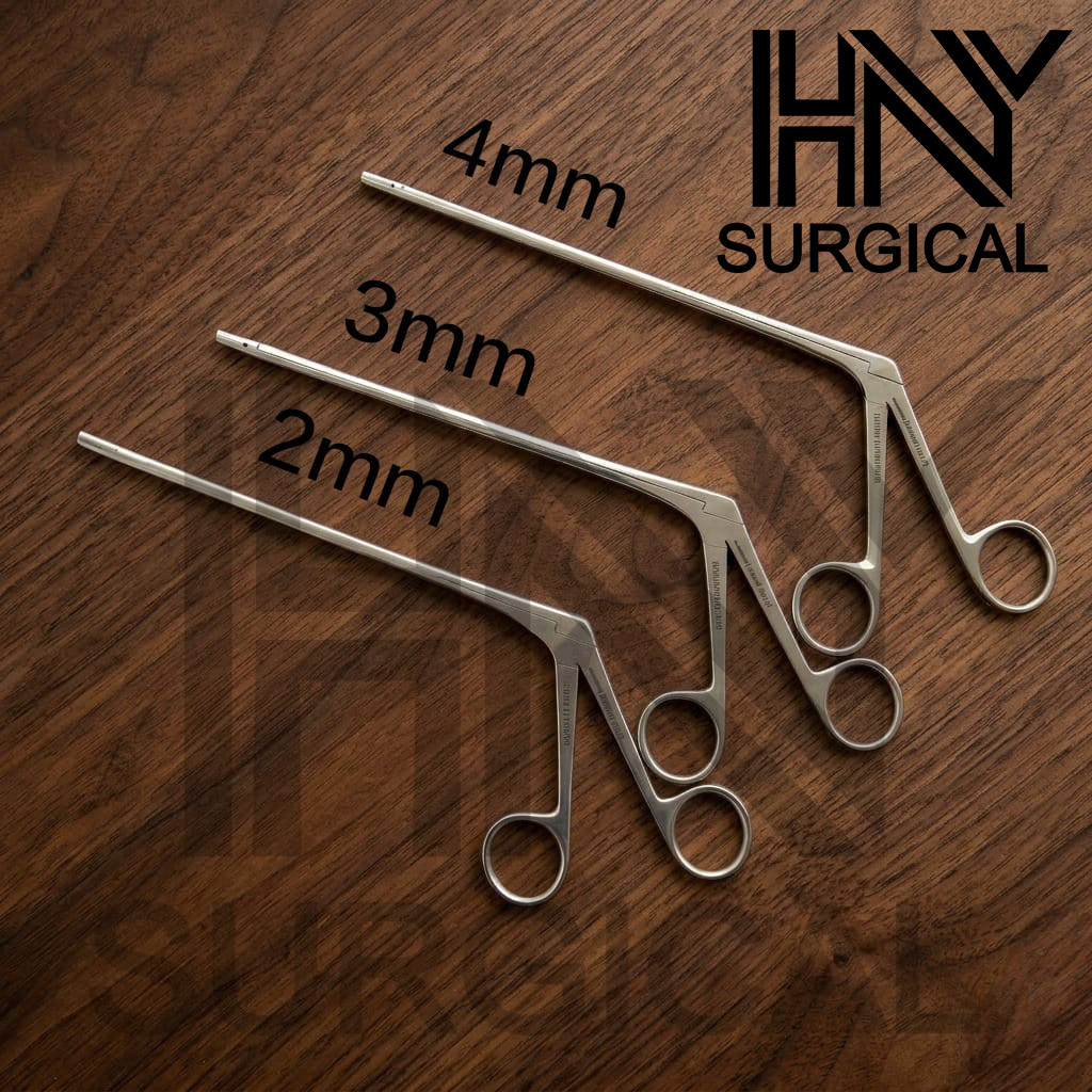 Laminectomy Rongeurs 7” STR 2,3 & 4mm Set of 3 Pcs Spine Orthopedic Instruments