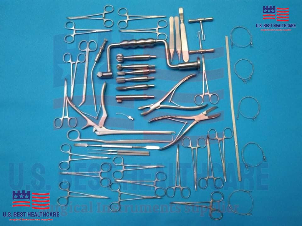 Craniotomy Instruments Set Neurosurgery Orthopedic Surgical Instruments Premium