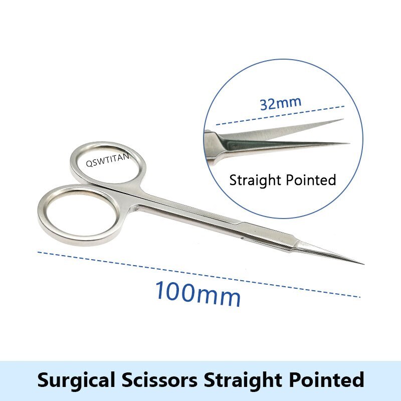 1pcs Dissecting Scissors plastic surgery scissors minutely Tissue scissors