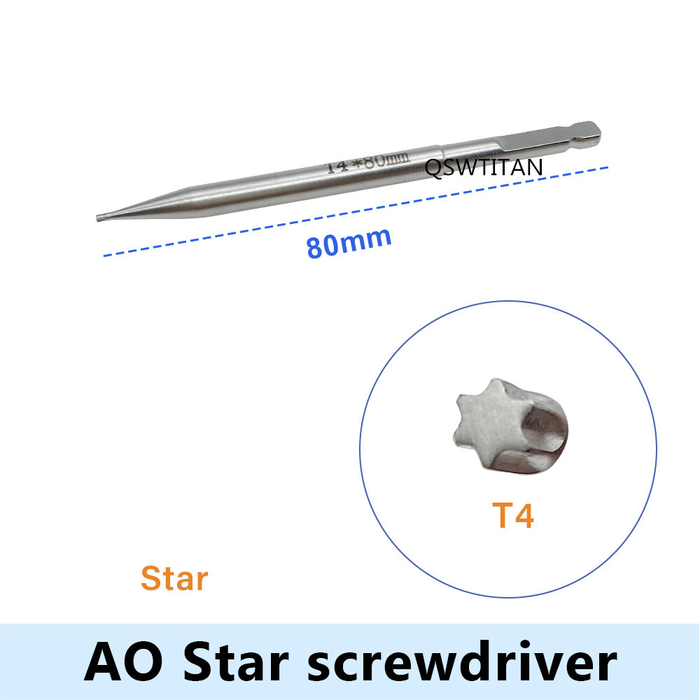 AO Quick Coupling Handle AO Screw Driver Pet Orthopedics Surgical Instrument 1pc