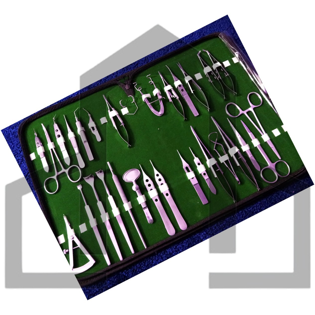 OPHTHALMIC Basic Eye Micro Surgery Kit O.R GRADE Surgical Instruments 30 Pcs