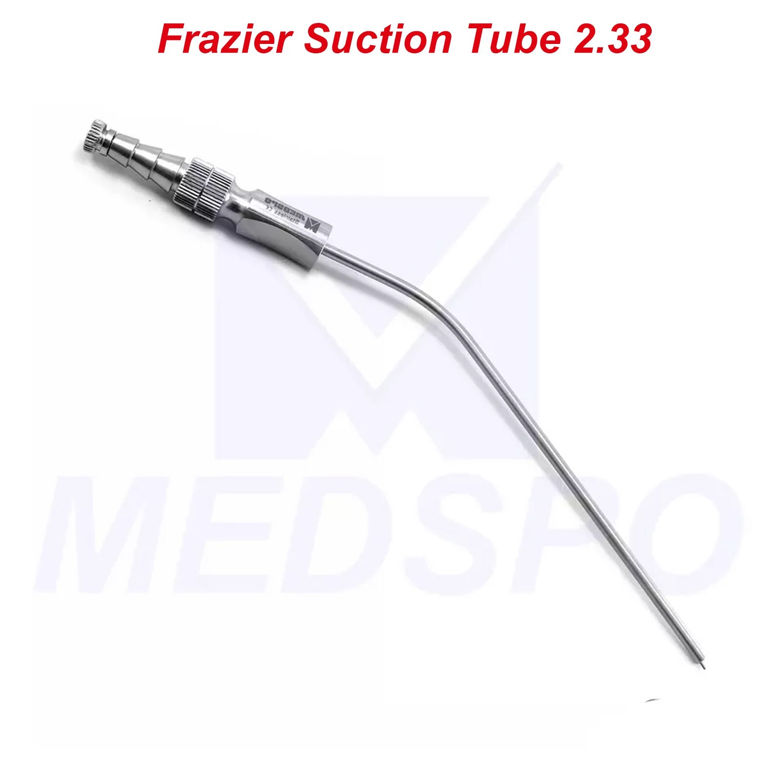 Dental Diagnostic 2.33mm Frazier Suction Aspirator Tube Surgical Dentist Tools