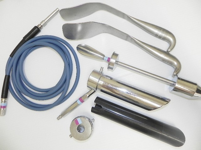 Proctoscope Lighted 7 Piece Set w/ Case