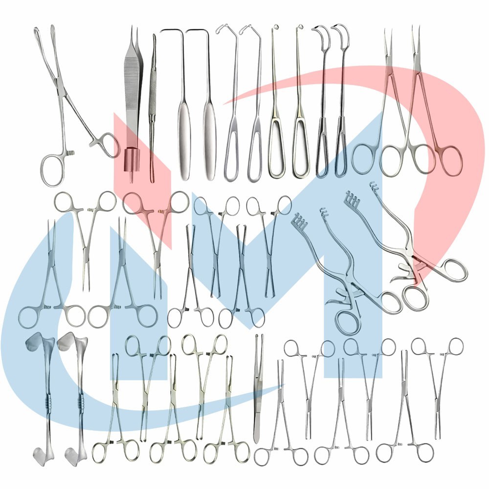 Thyroid Surgery Set Of 37 Pcs Thyroidectomy Medical Ent General Gland