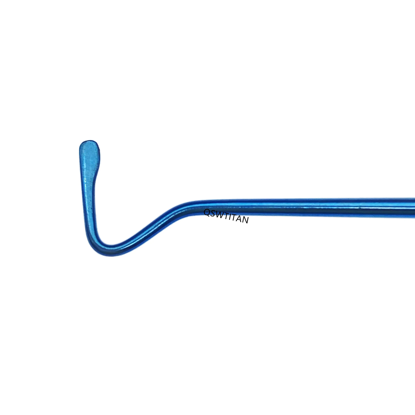 Ophthalmic Muscle Hook 1.5mm/ 2.0mm Bulbous Tip Titanium Eye Surgical Instrument