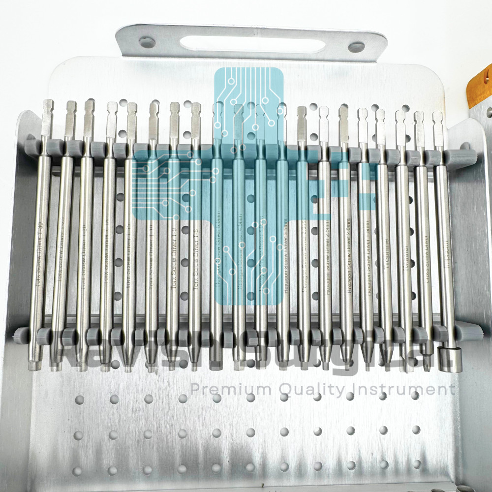 Broken Screw Removal Kit Orthopedic Spine Instruments 50pcs A+ Grade Set