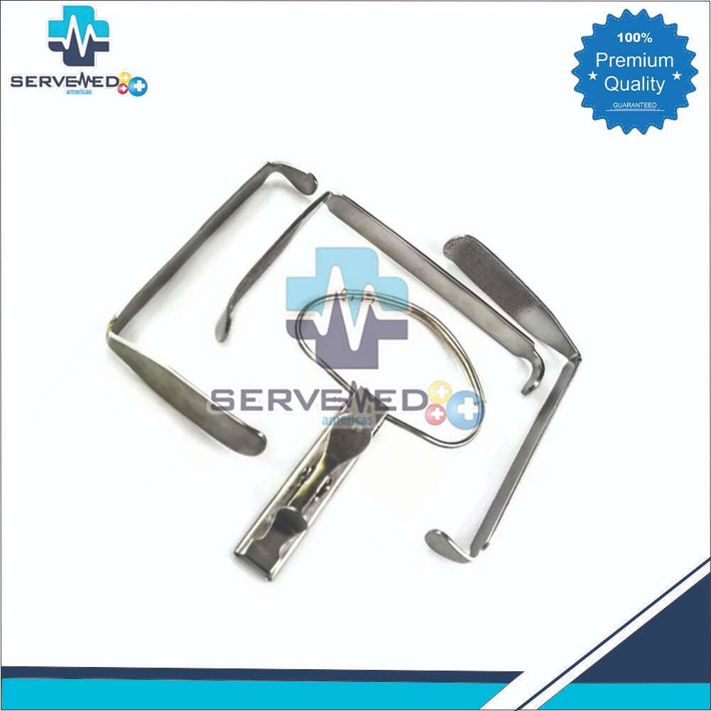 2 McIvor Mouth Gag For Surgical ENT Dental ANESTHESIA & Laryngeal German Grade