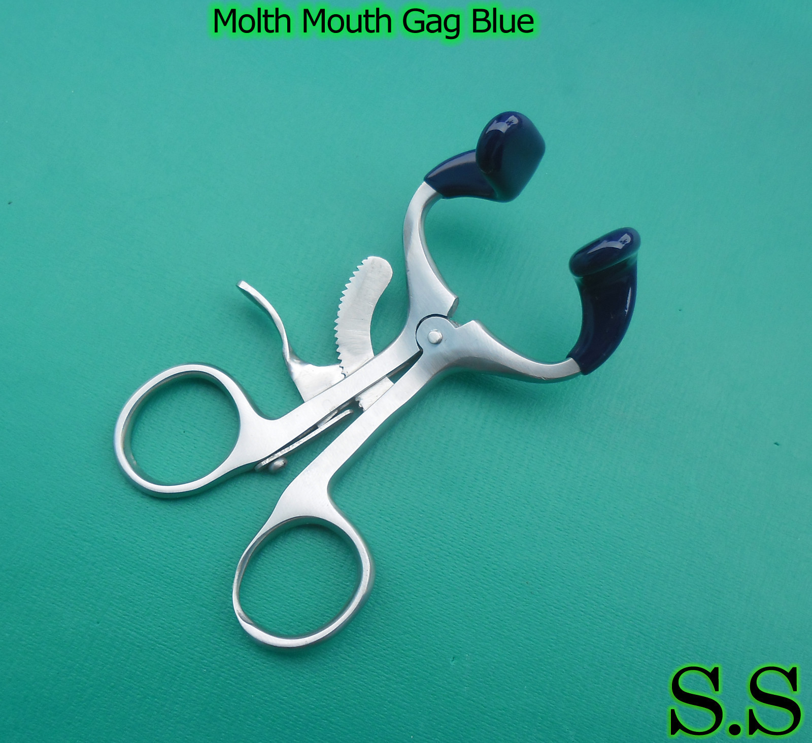 Molt Mouth Gag Blue 5.5″ Dental Surgical Instruments