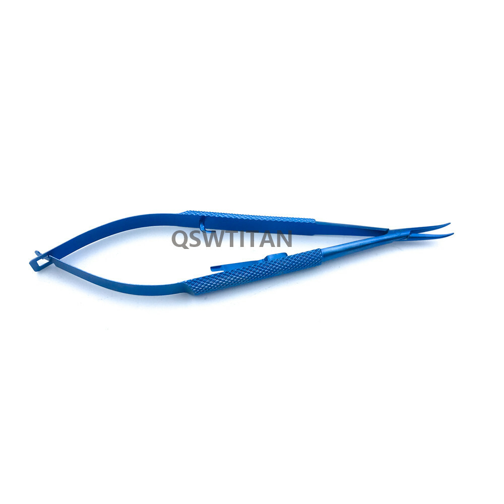 1pcs Titanium Barraquer Needle Holder With lock micro eye surgical instruments